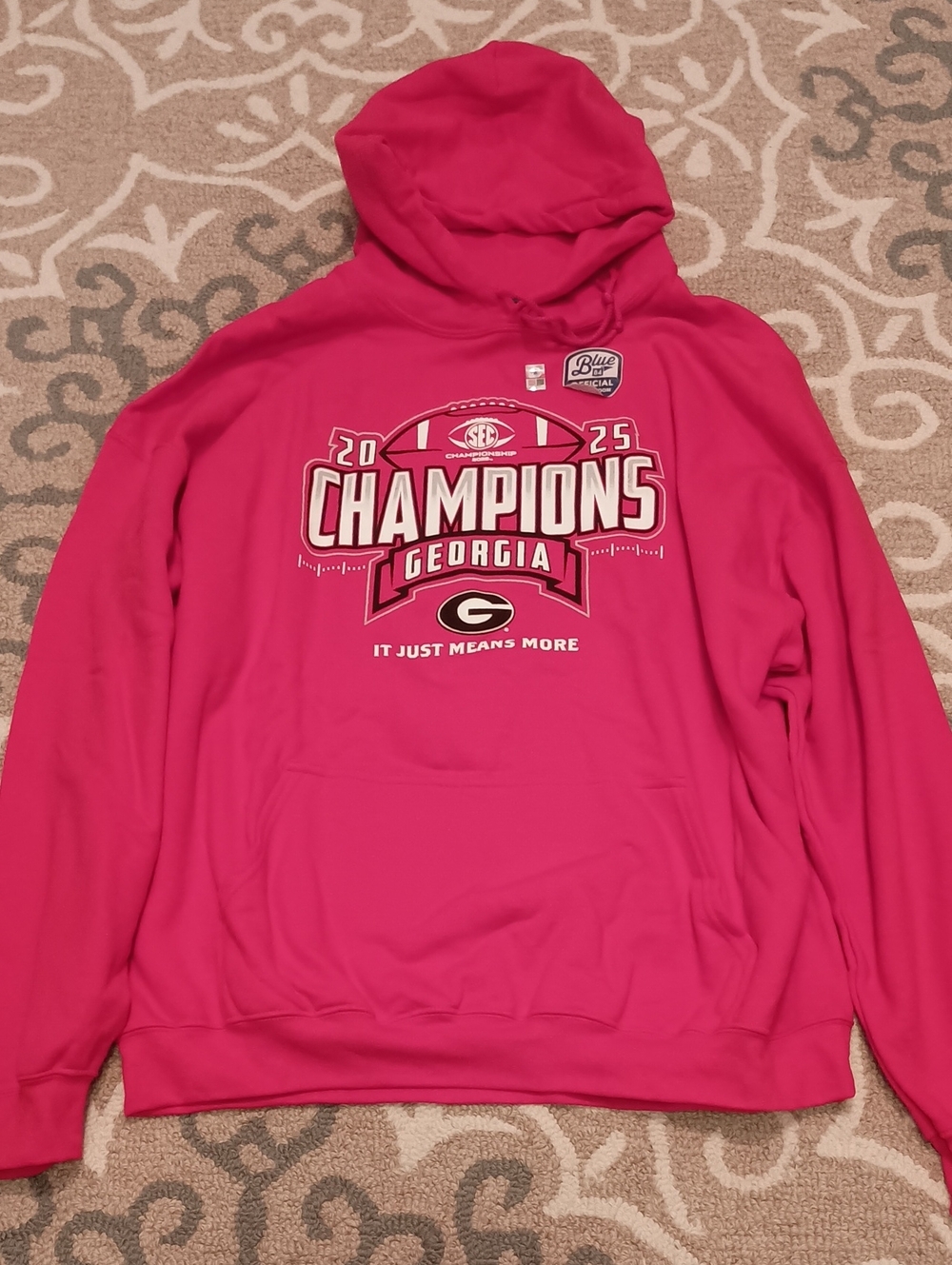 Blue 84 Georgia Champions Hoodie